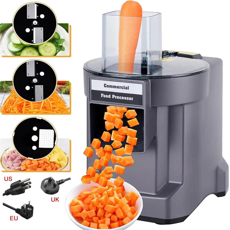 Commercial Vegetable Chopper 3 in1 Multifunctional