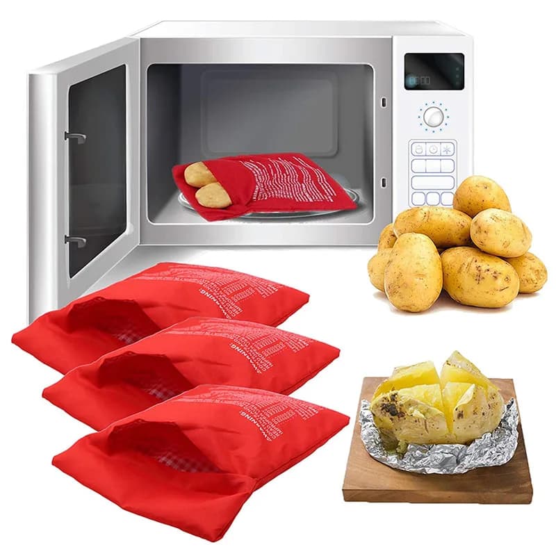 Microwave Potato Bag Reusable Express Microwave Po