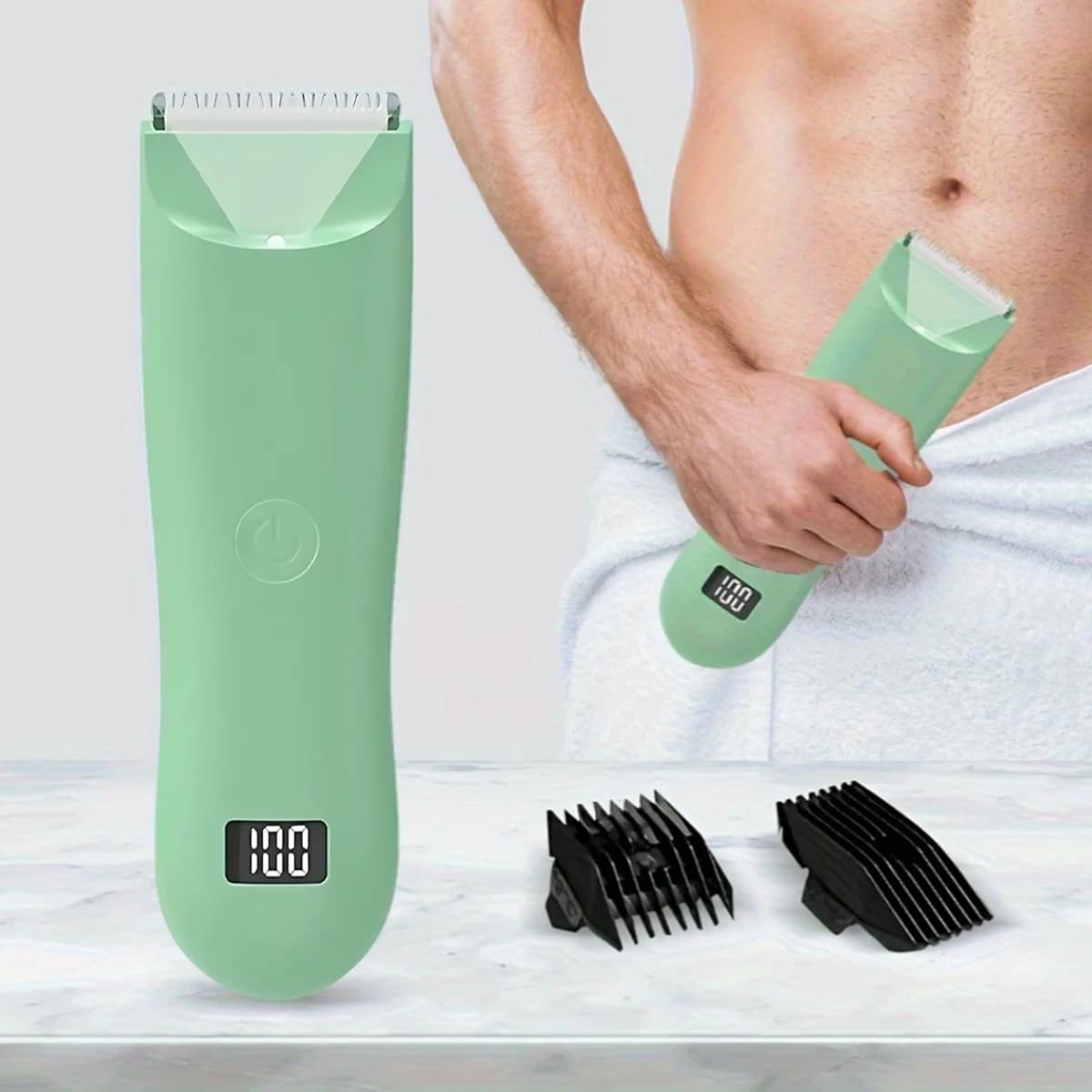 Body Hair Trimmer Razors For Man, Women Man Abdominal Groin and Body Mane Suds Trimmer, Electric Ball Shaver,Barber,Grooming Kit