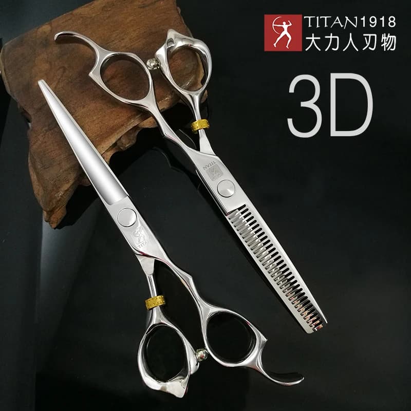 Titan 3D Scissors Professional barber Hairdressin