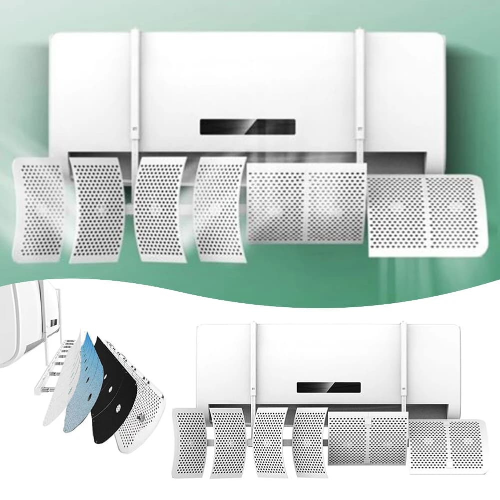 New Air Conditioner Wind Deflector Adjustable Retr