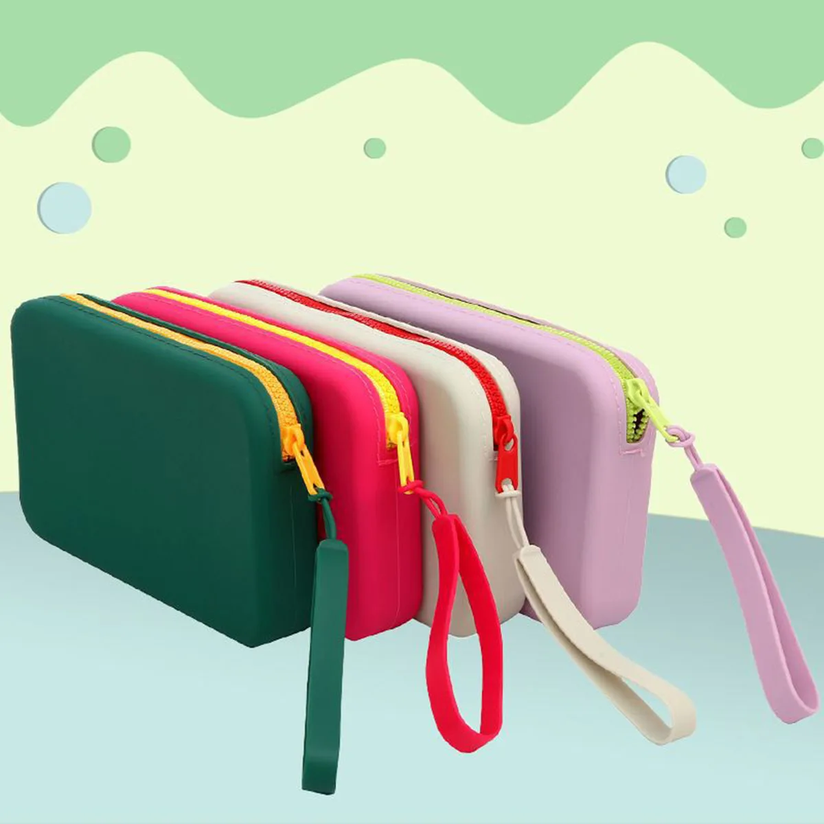 Square Large Capacity Cosmetic Toiletry Storage Ba