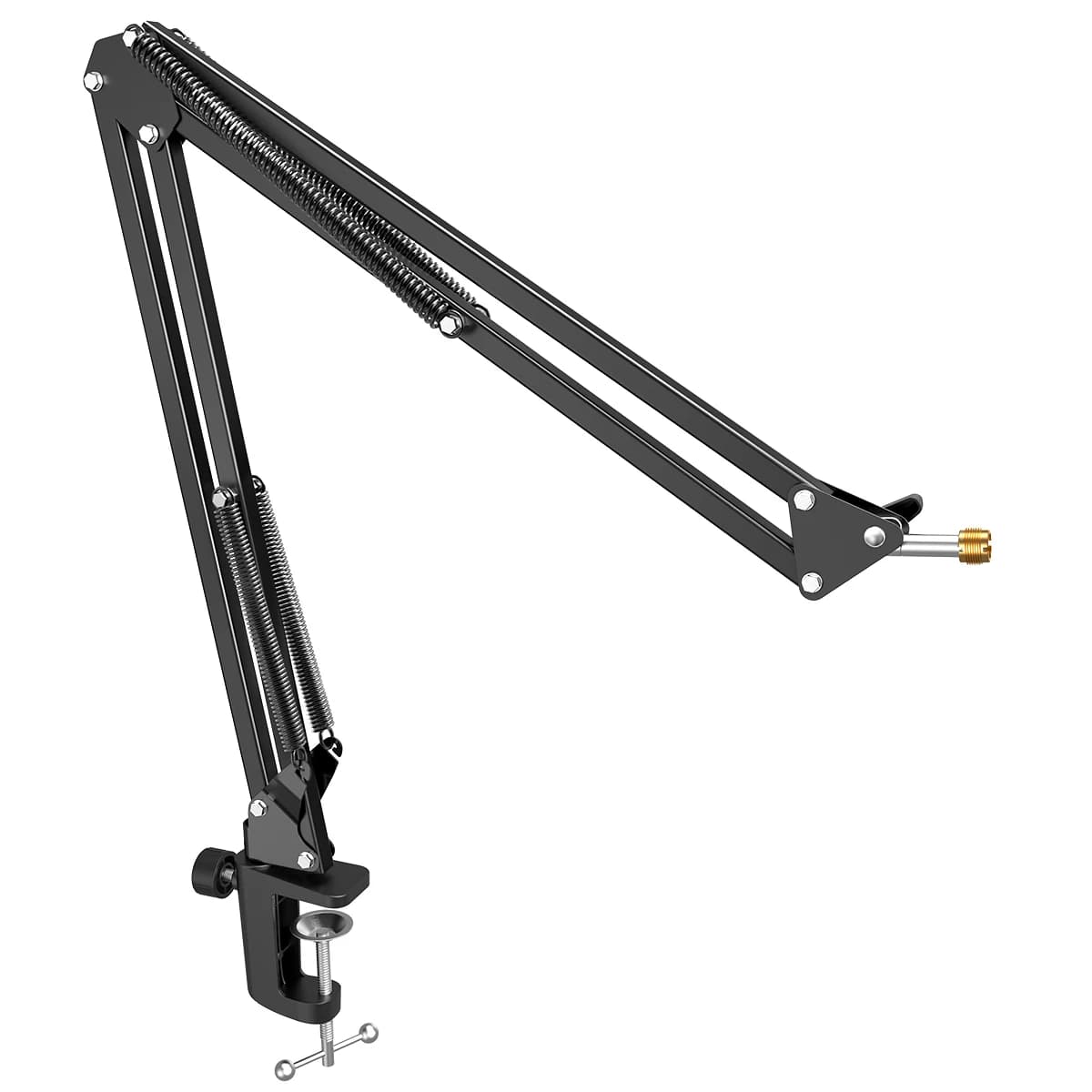 FIFINE Adjustable Microphone Suspension Boom Scissor Arm Stand for K688 K669 K670 K658 K678 K690,Ampligame A6V A8