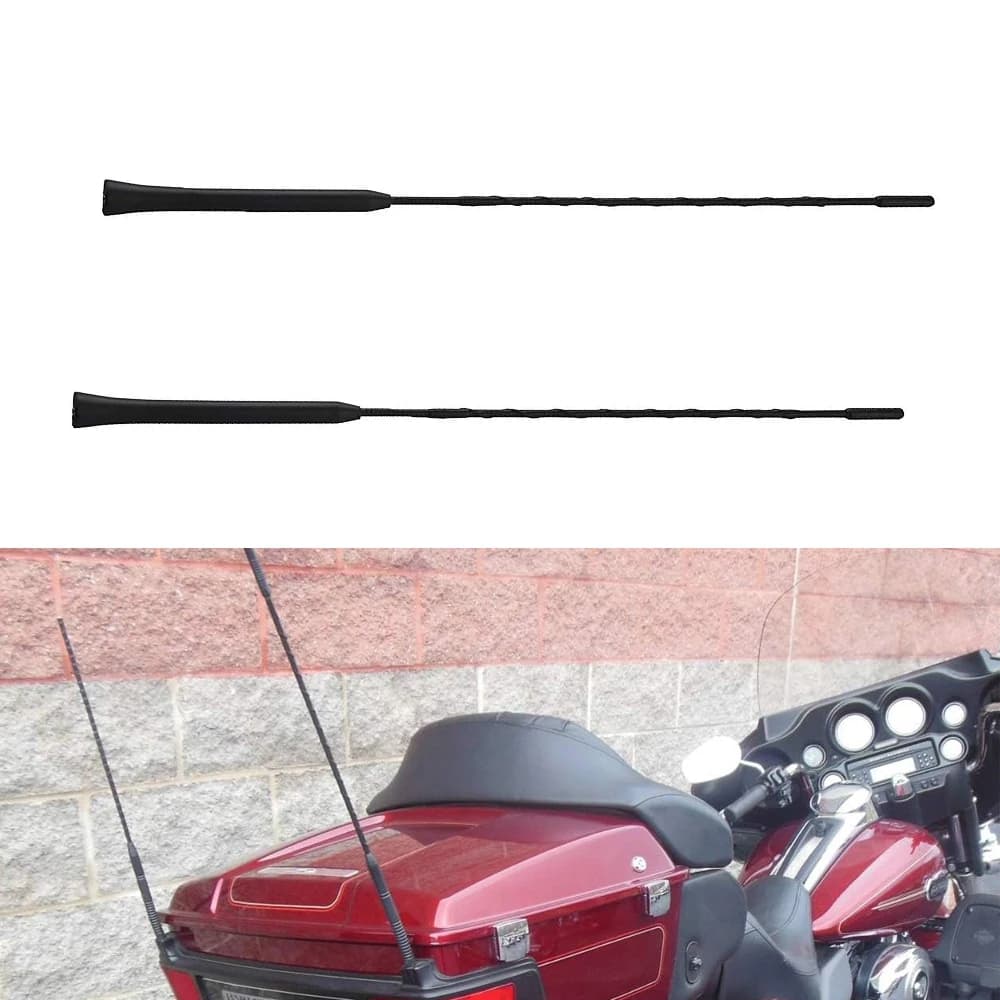 1Pair Motorcycle Antenna Mast For Harley Davidson