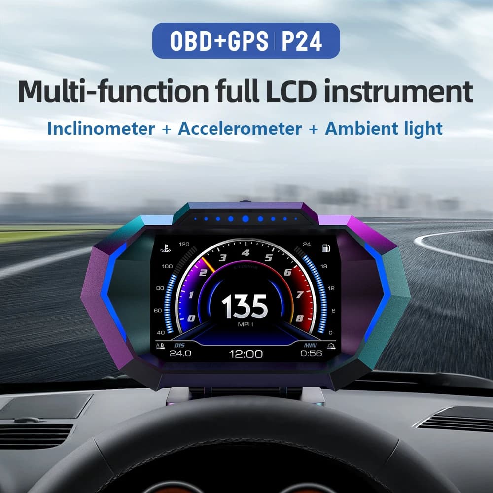 فاحص سيارة OBD P24