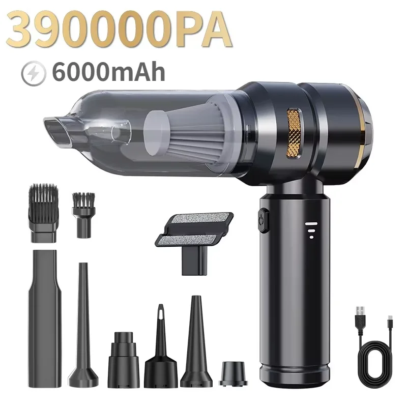 2026 New Car Vacuum Cleaner Strong Suction Cordless Wireless Cleaner Portable HandHeld Vacuum Cleaner Cleaning Machine