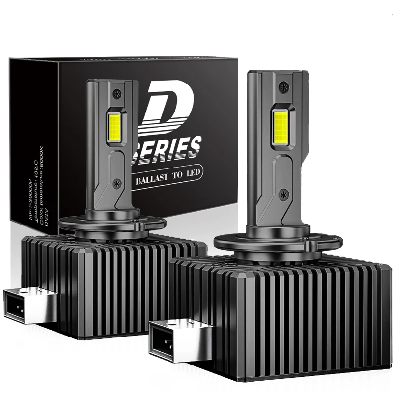 2PCS 30000LM D1S D3S Headlight 35W D2S D2R D4S D4R D5S D8S LED Canbus Lamps Auto LED Lights Bulb For Car Lights 6000K Plug&Play