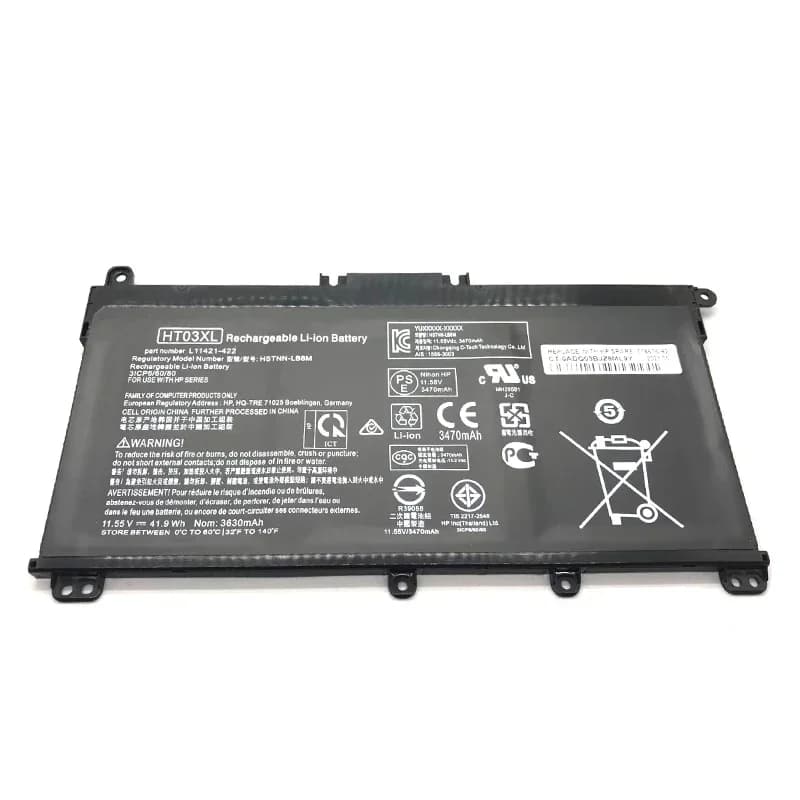 New Genuine HT03XL Laptop Battery for HP Pavilion 14-CE0001LA 14-CE0014TU 14-CE0010CA HSTNN-LB8L L11421-421 250 255 G7 Series
