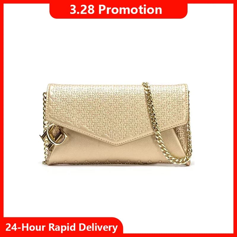 CH Brand Designer Exclusive Women's Handbag Party 2025 New Luxury Vintage Classic Design High-quality Women's Clutch Bag