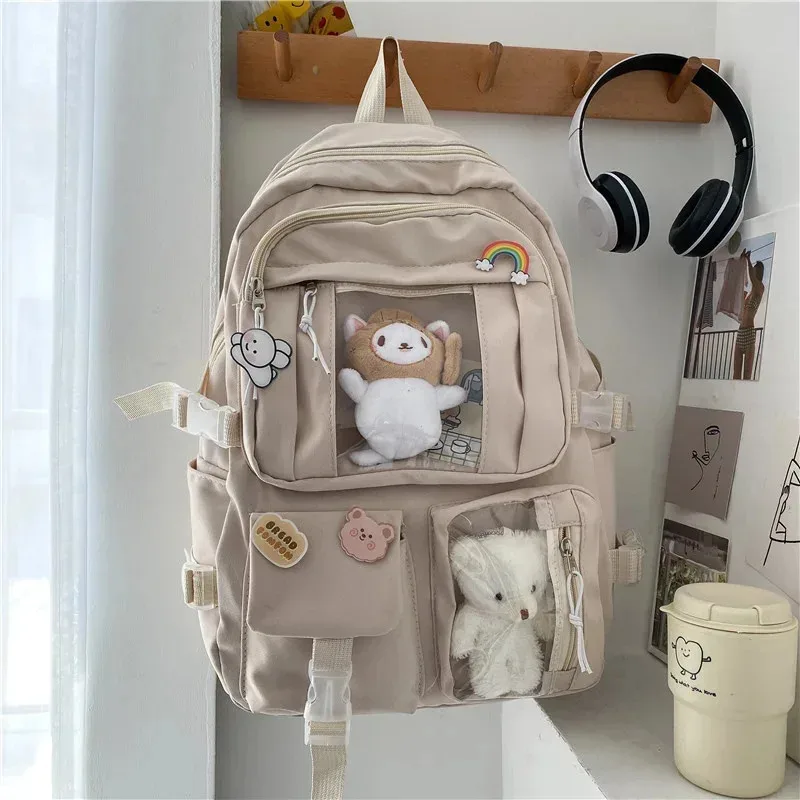 Cute Unique Girl's Backpack with Large Capacity for Students