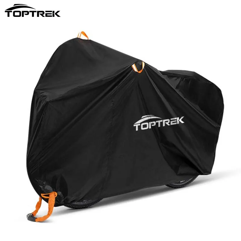 Toptrek Bike Cover 210D High Quality Bicycle Protector Multipurpose Rain Snow Dust Waterproof New All Weather Protective Covers
