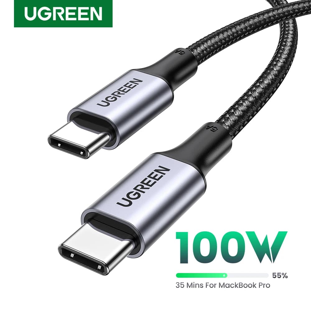 كيبل يوقرين USB-C 100 واط