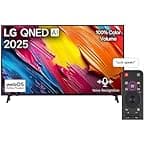 تلفزيون ذكي بشاشة 86 بوصة QNED82 بتقنية الذكاء الاصطناعي دقة فائقة الوضوح 4K، متصل بالإنترنت وجهاز تحكم وصورة محسنة مع تباي…